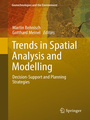 cover image of Trends in Spatial Analysis and Modelling